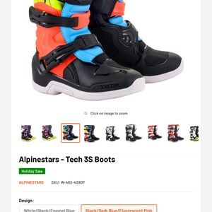 Alpinestars - Tech 3S Boots
performance motocross size 11 dirt bike